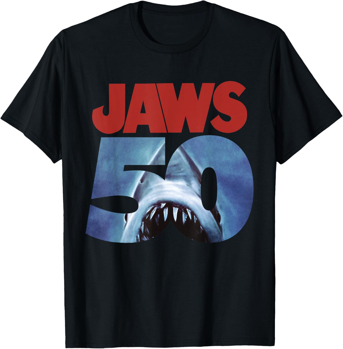 Shark Attack Movie Anniversary Logo Front and Back Shirt 24