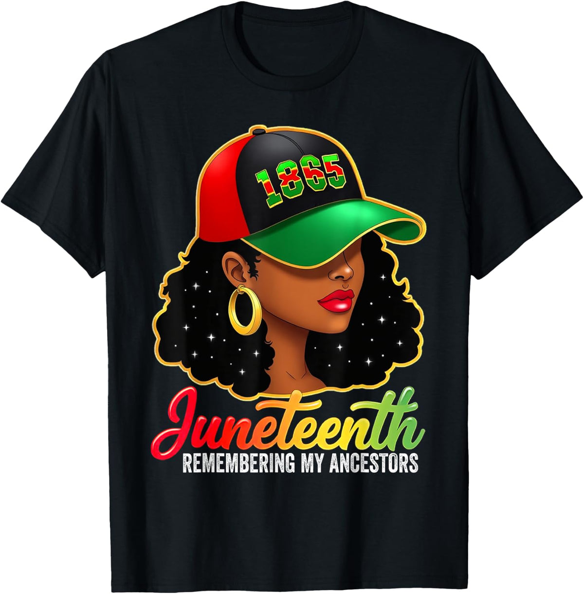 Juneteenth Remembering My Ancestors Shirt for Black Women 367