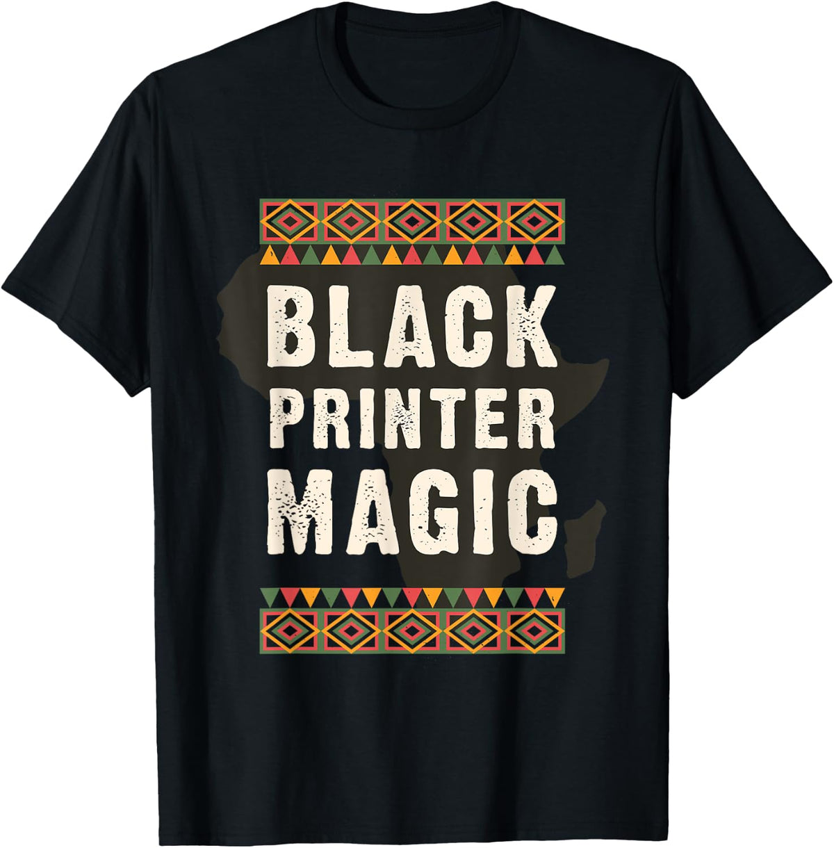 Black Printer Magic Juneteenth History T Shirt Gift Ready