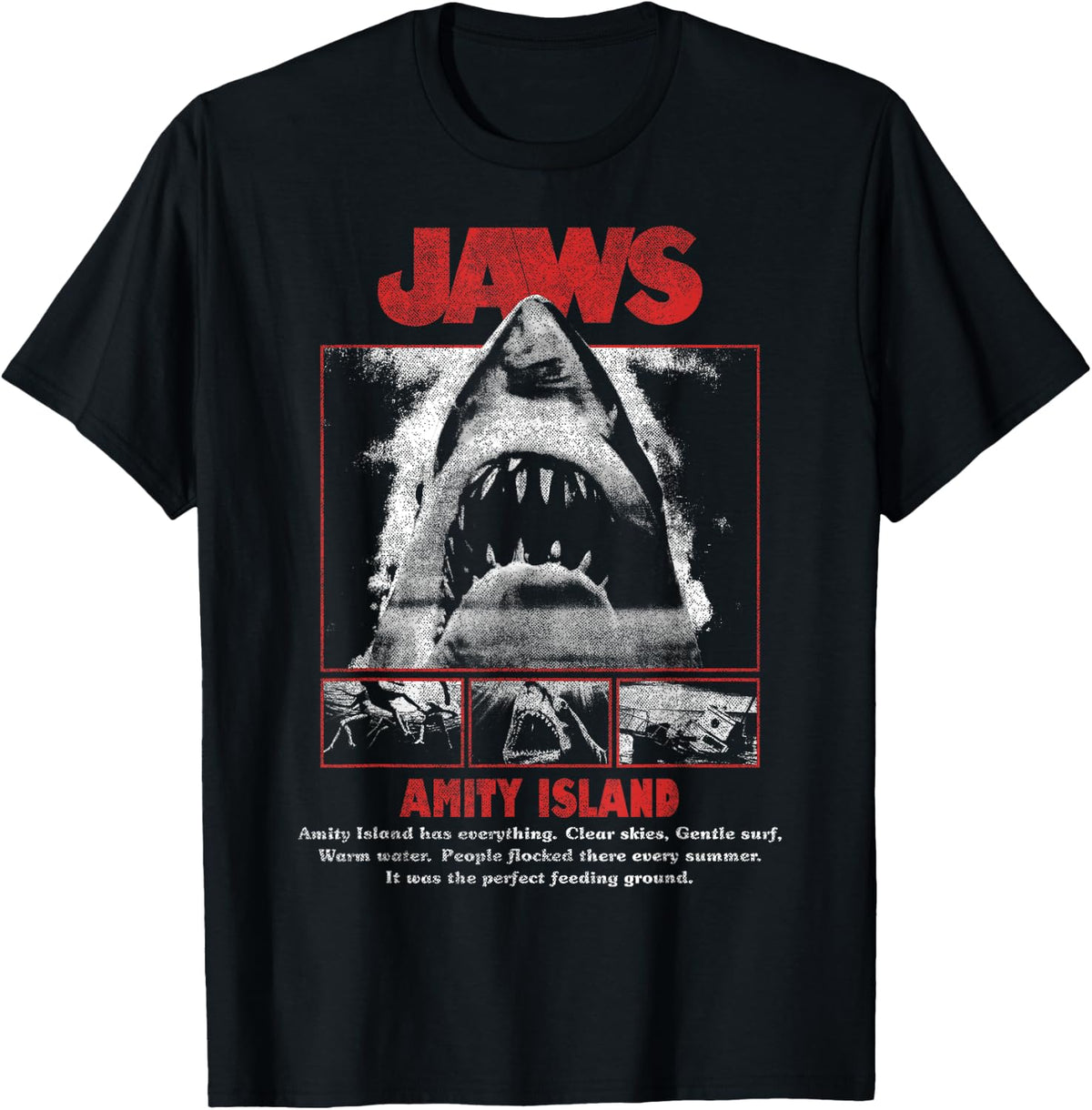Shark Attack Movie Pop Poster Shirt 18