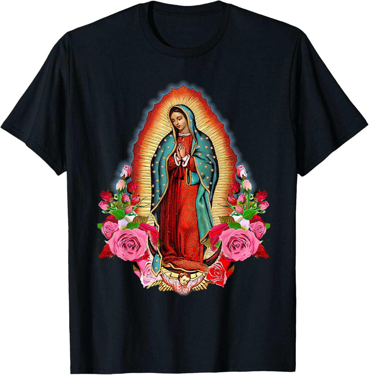 Our Lady of Guadalupe Saint Virgin Mary Shirt 105