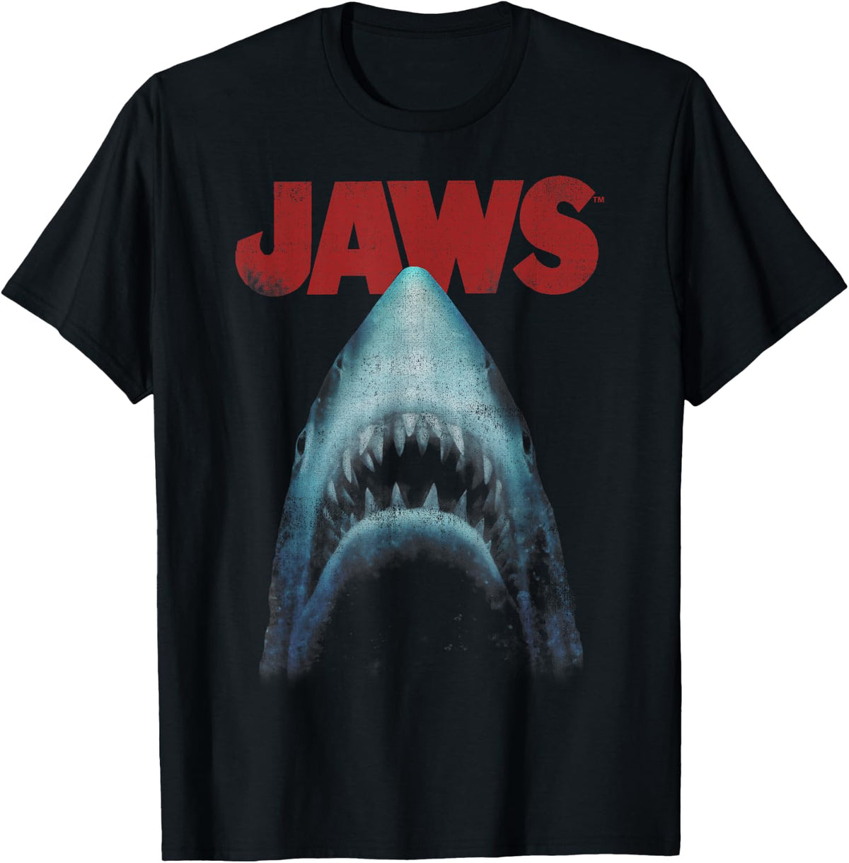Shark Attack Classic Movie Poster Close Up Shirt 4