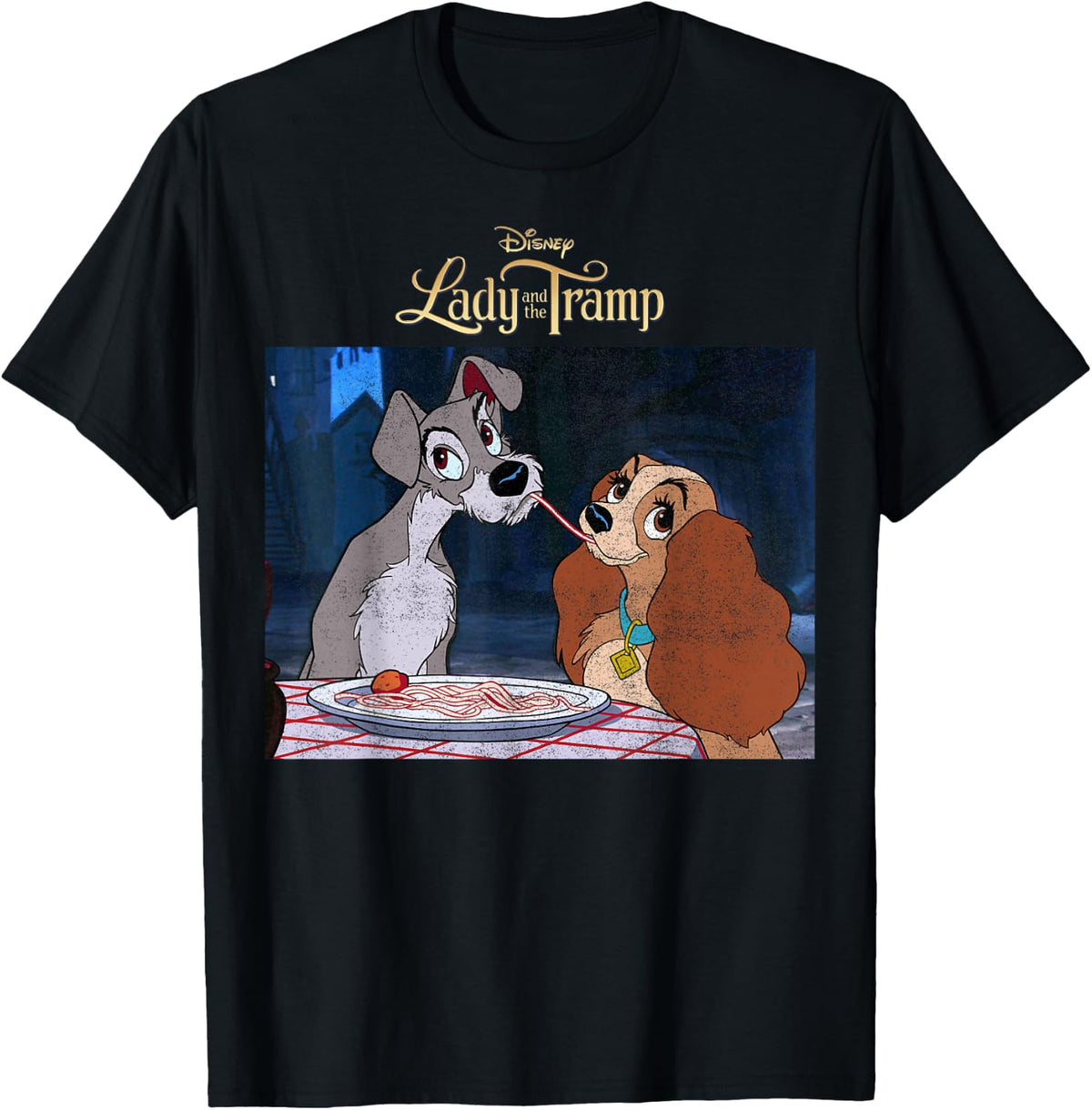 Classic Cartoon Dogs Iconic Scene Logo Shirt 172