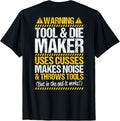 Toolmaker Throws Tools Tool and Die Maker Shirt 141