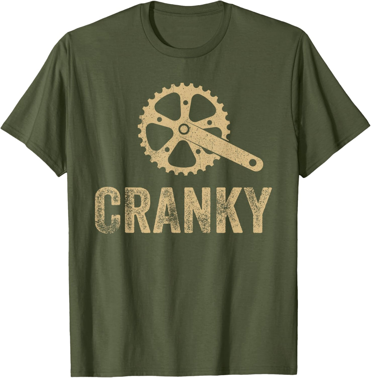 Cycling Cranky Vintage Bicycle Bike Gear Lovers Shirt 182