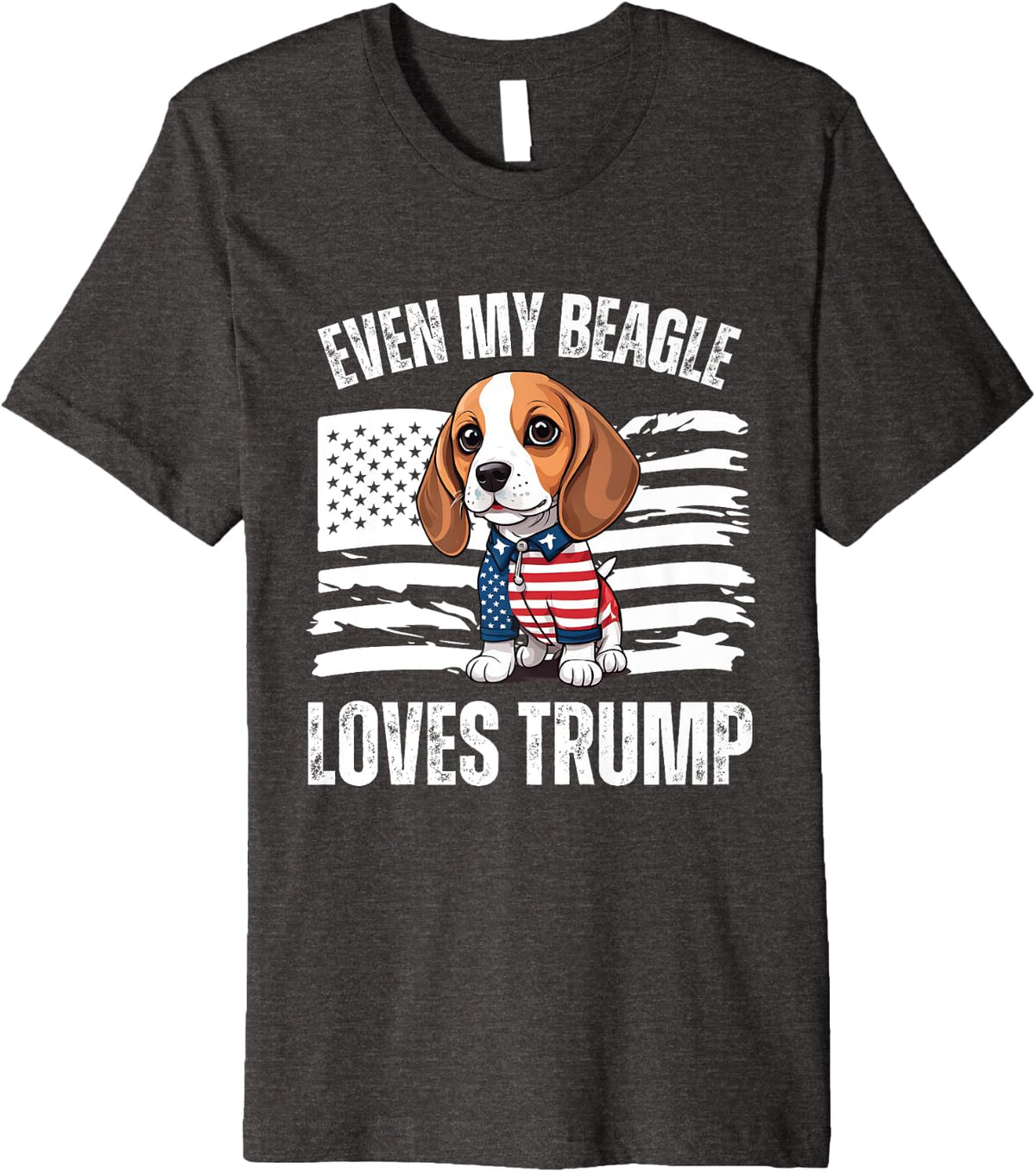 Even My Beagle Loves Trump Conservative Voter Dogs JD Vance Premium