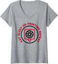 Eat Sleep 3d Printing Repeat Printer Nerd V Neck Apparel Minimal Style