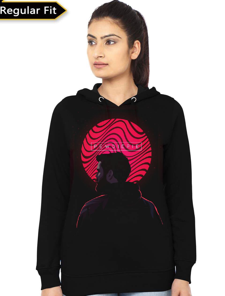 Pew Die Pie Thor Black Hoodie