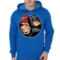 Superman Vs Batman Blue Hoodie