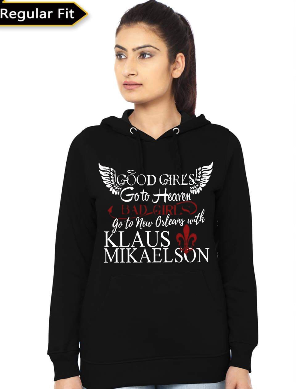 Klaus Mikaelson Girls Hoodie