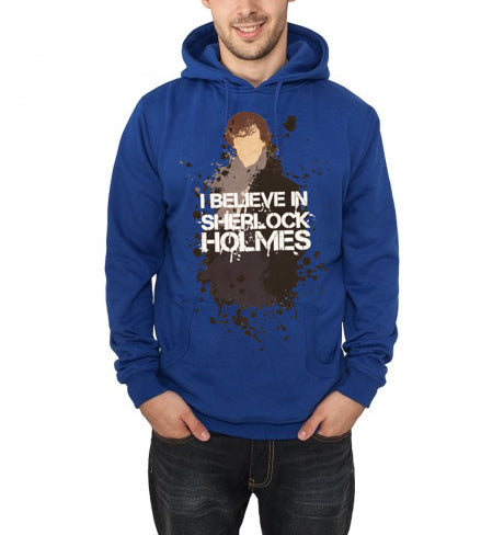 Sherlock Holmes Blue Hoodie