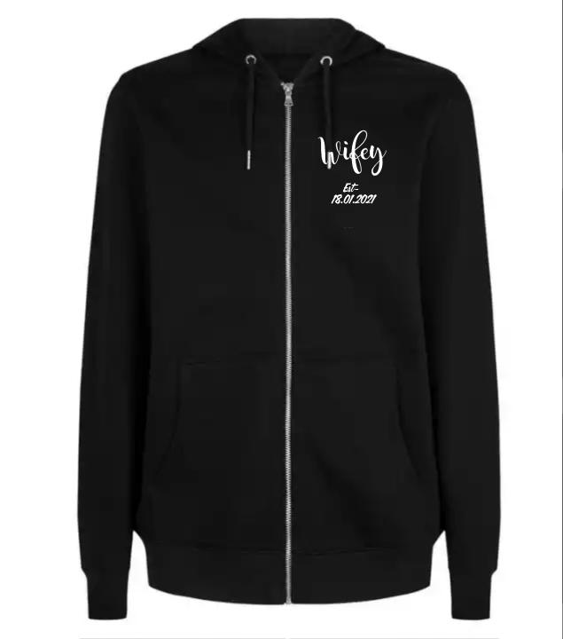 Wifey Est 18.01.2021 Hoodie