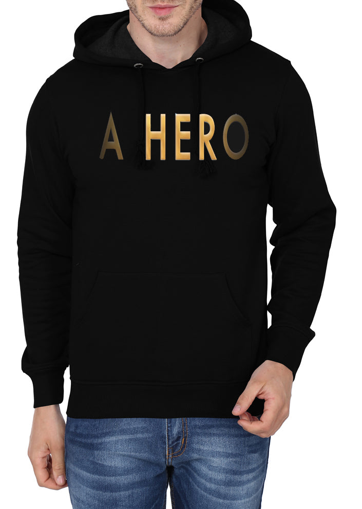 A Hero Black Hoodie