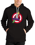 The Avengers : Team Assembled Black Hoodie