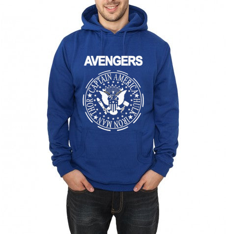 Avengers Hoodie (Blue &amp; Black)