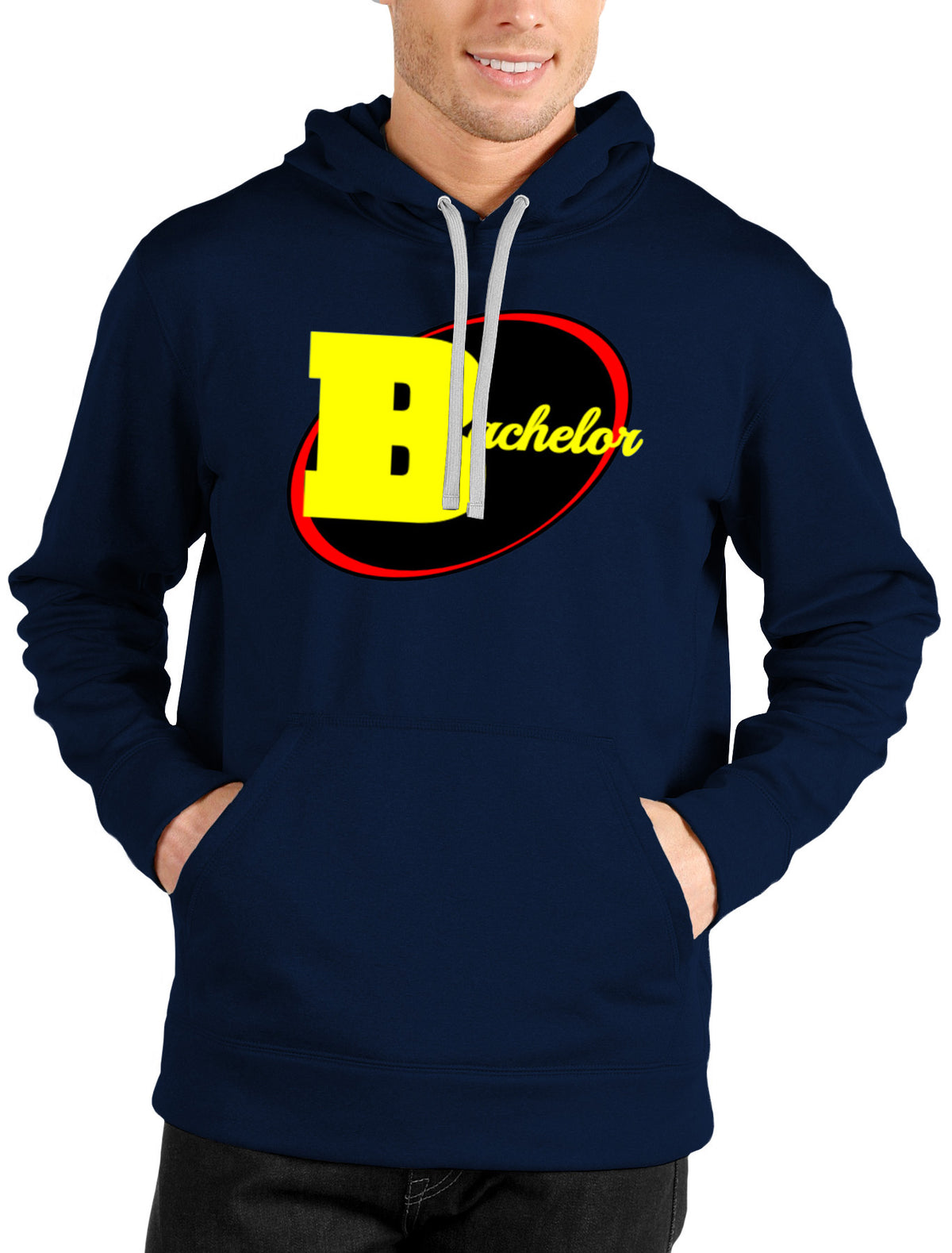 Bachelor Party Navy Blue Hoodie