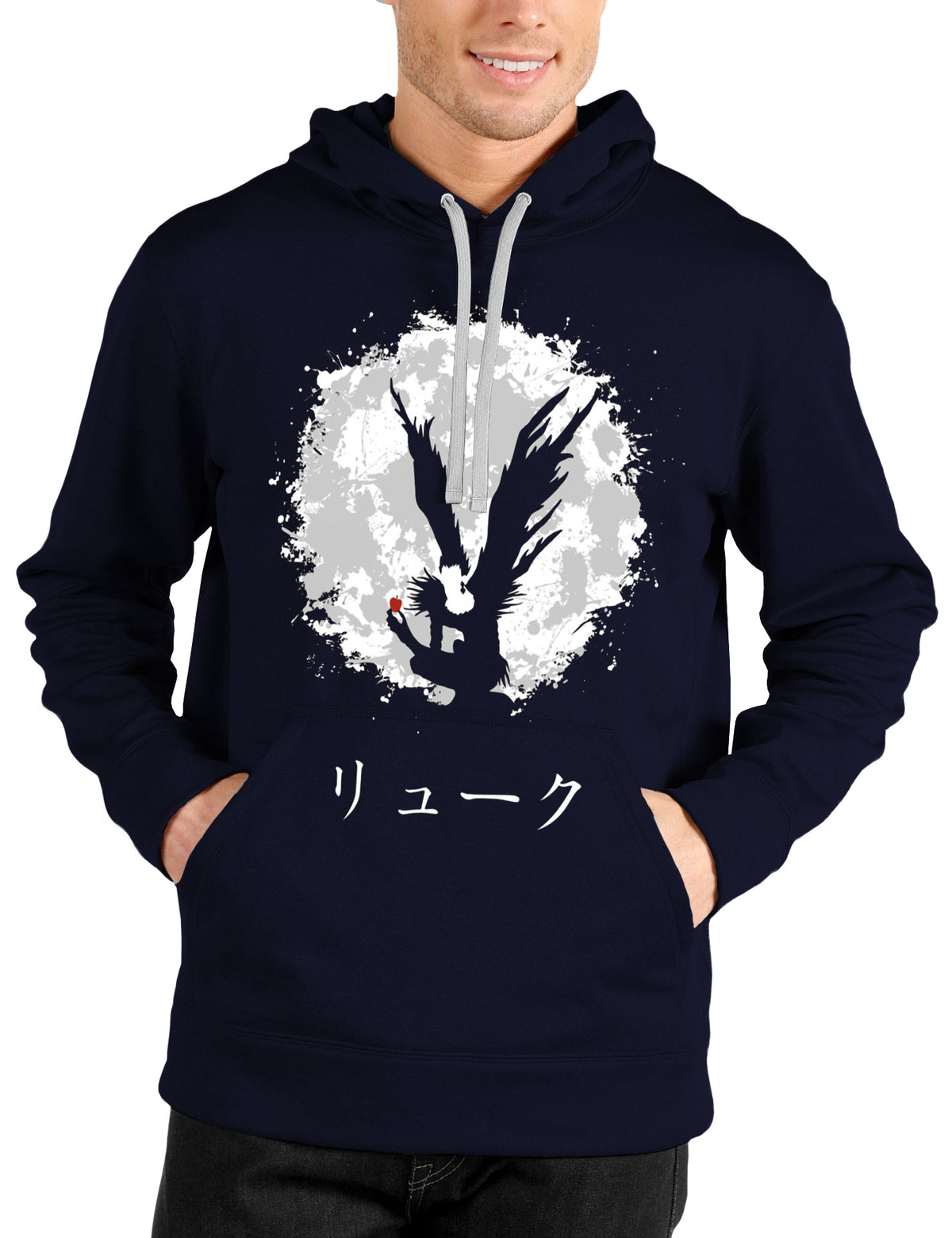 Death Spirit Navy Blue Hoodie