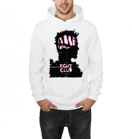 Fight Club "Tyler Durden" White Hoodie
