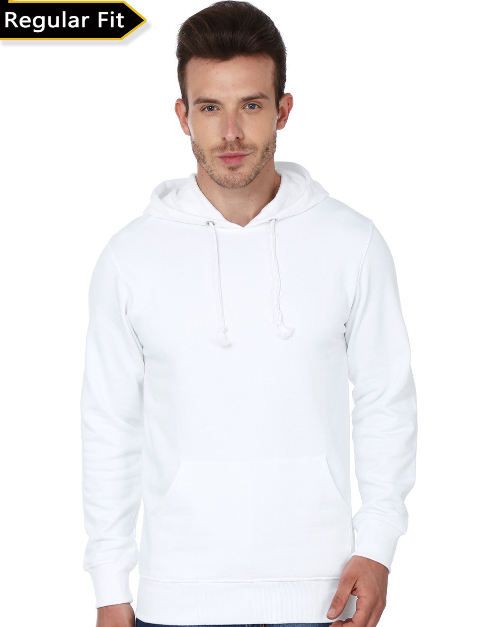Plain White Hoodie
