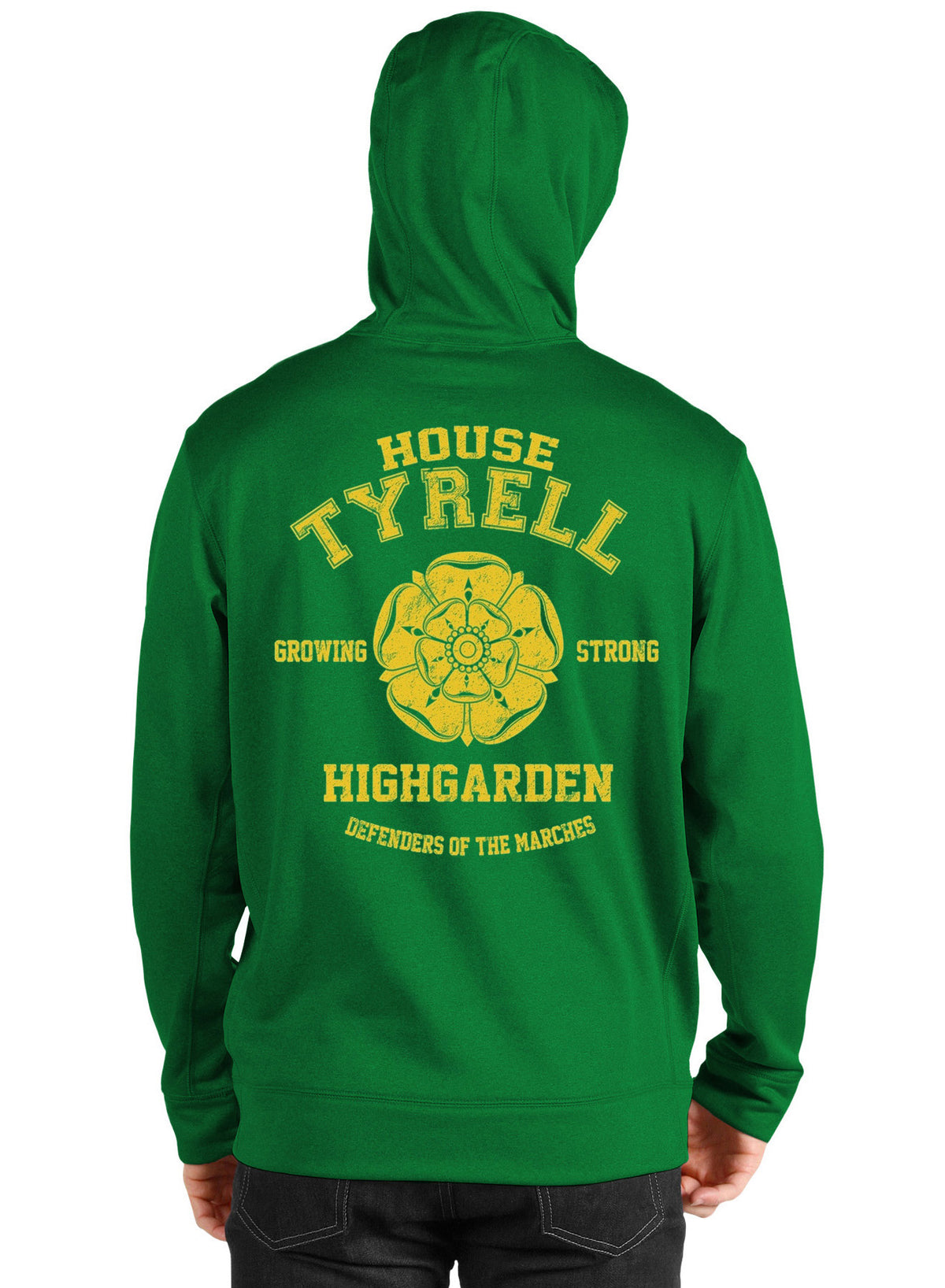 Growing Strong Green Hoodie