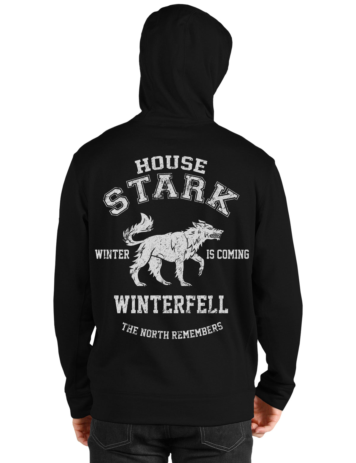 House Stark Black Hoodie