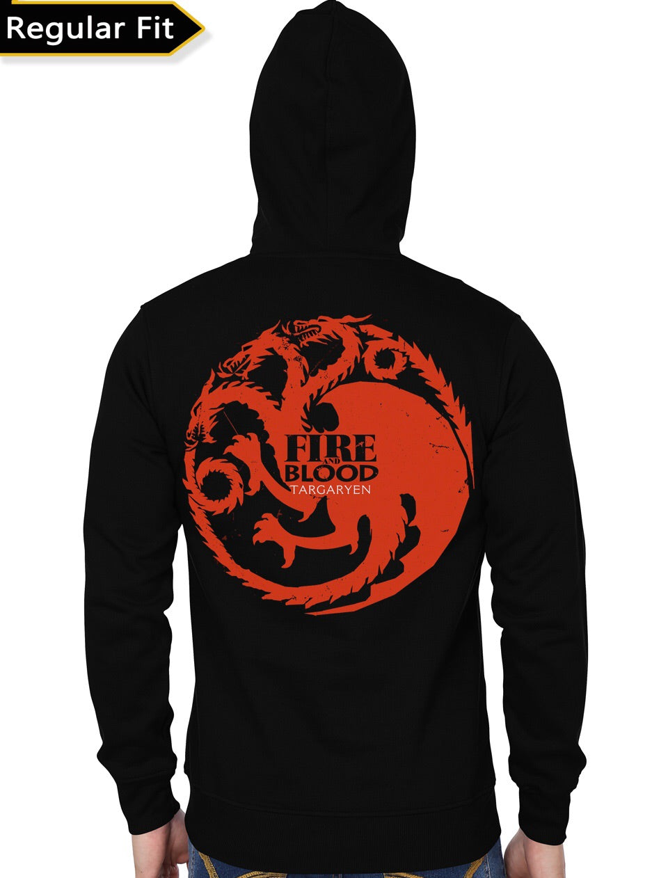 House Targaryen Black Hoodie