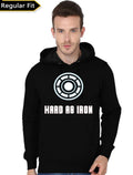 Hard As Iron Black Hoodie