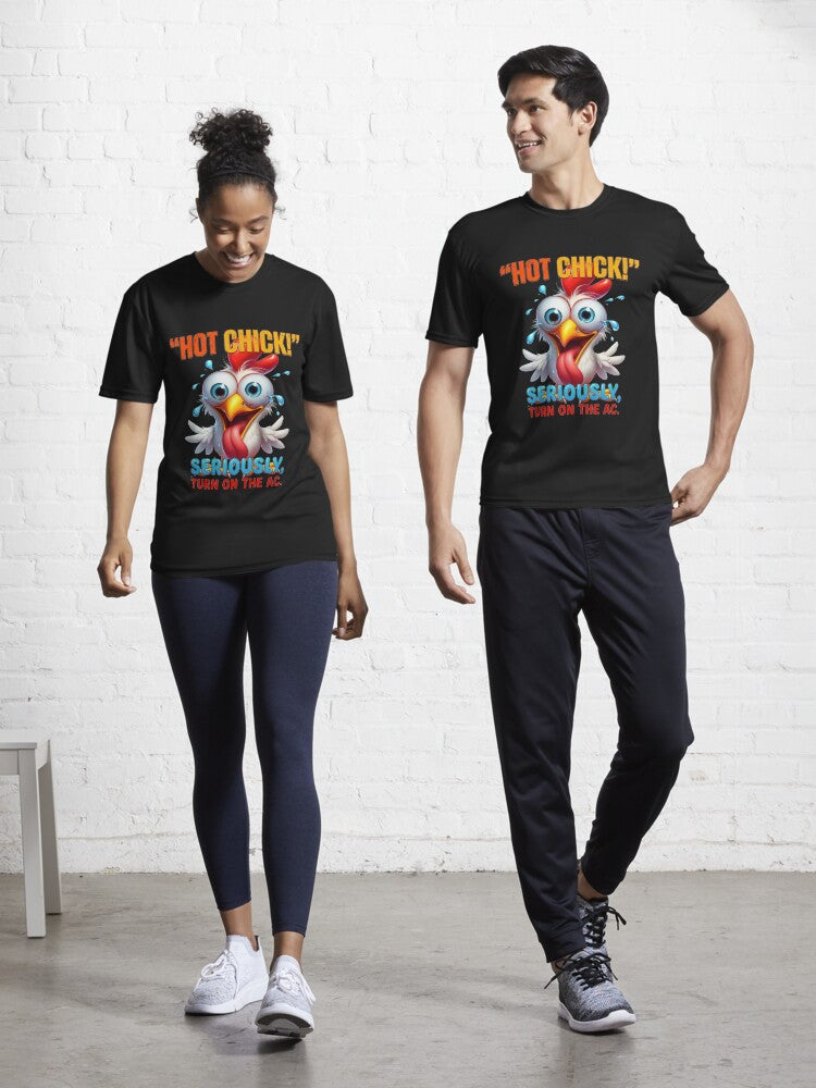 Quirky Cartoon Style Active T Shirt T Shirt AI Inspired Art Modern Aesthetic