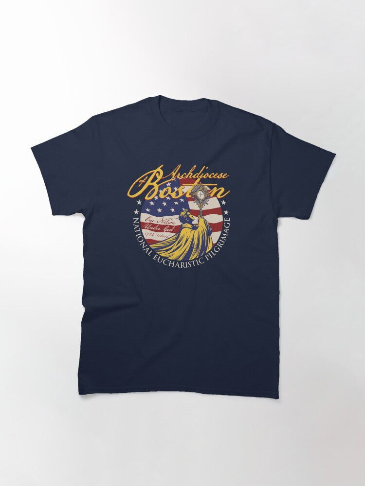 National Eucharistic Pilgrimage - Archdiocese of Boston Front Only Classic T-Shirt