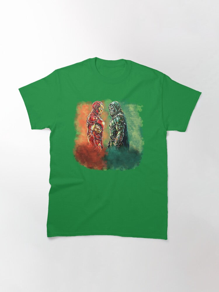 Armored Hero Classic T Shirt Minimal Style