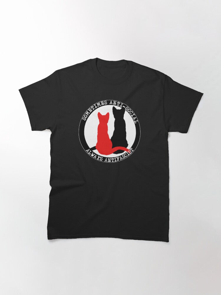 Antifa Cats Classic T-Shirt