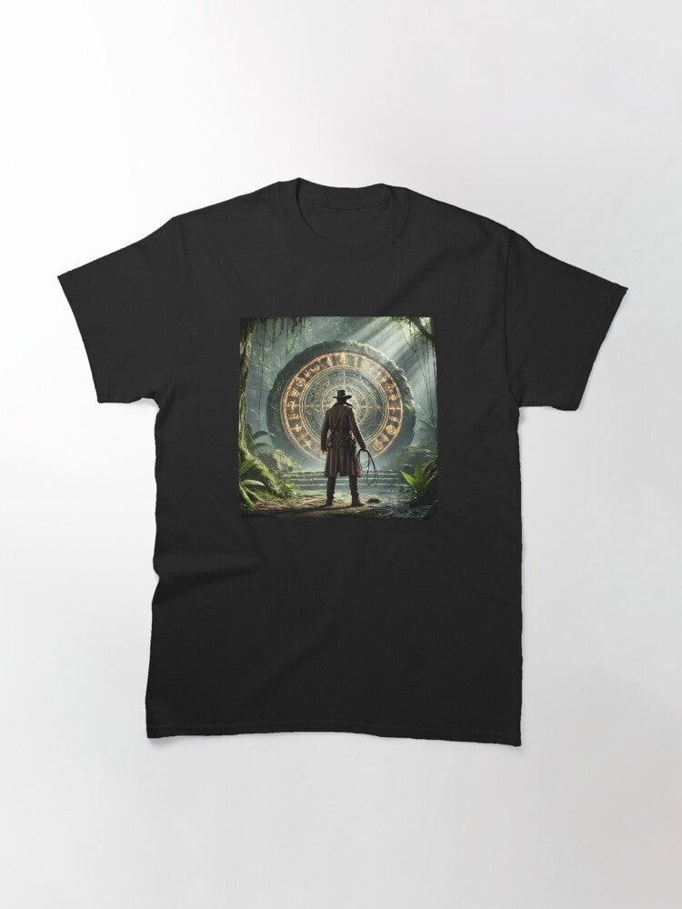 The Treasure Hunter and Sacred Ring Classic T Shirt Clean Design