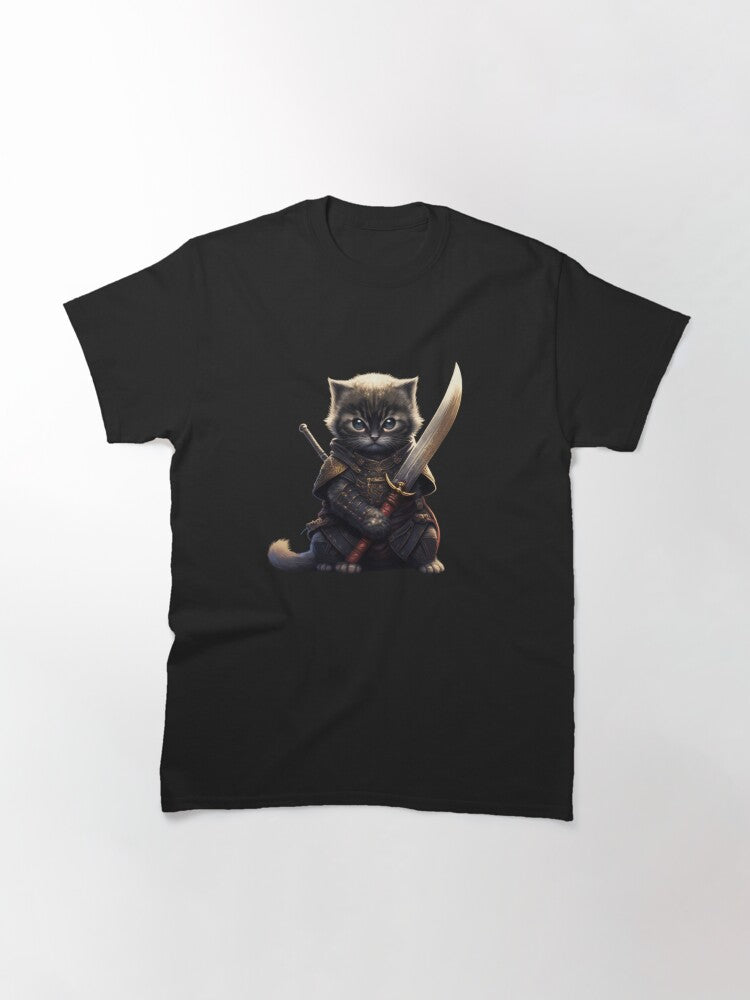 Legendary Samurai Cat Classic T-Shirt