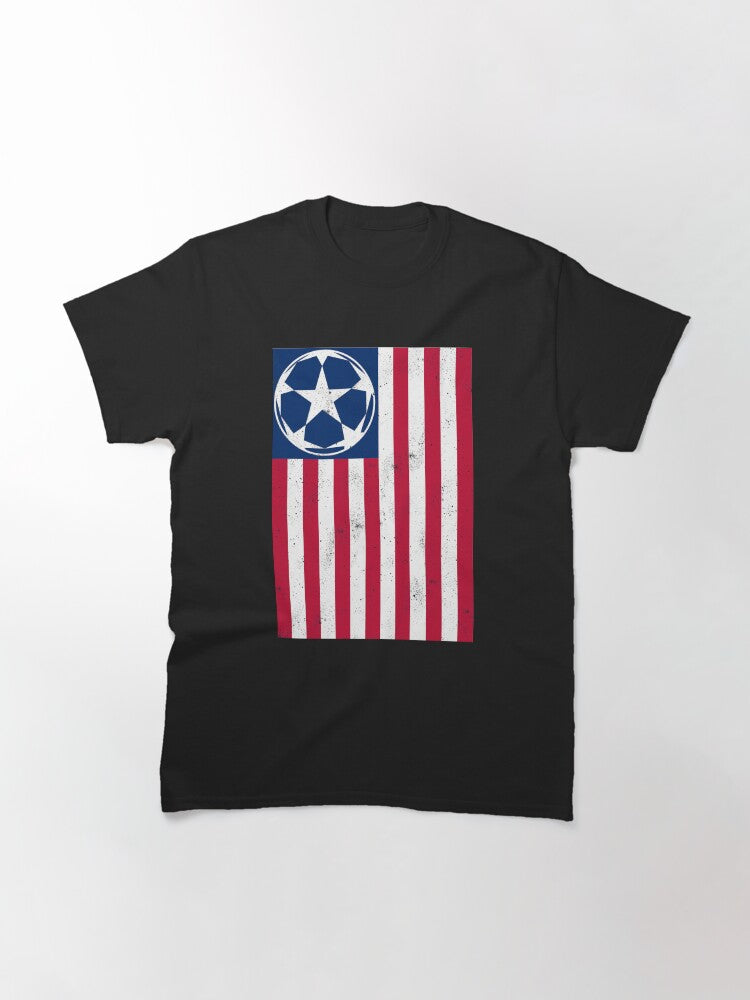 Soccer US Flag Classic T-Shirt