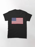 USA Flag Patriotic Classic T-Shirt