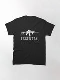 Ar-15 Essential White Distressed American Flag Classic T-Shirt