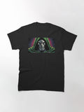 Cracked Mask Icon of Power Classic T Shirt Everyday Wear