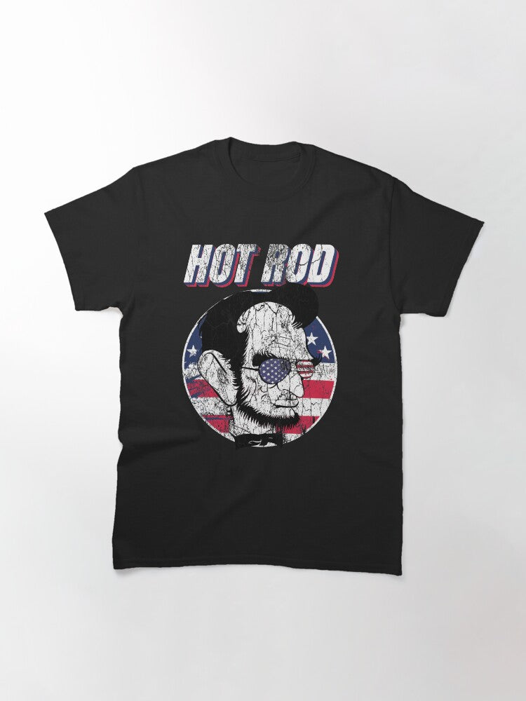 Vintage Hot Rod Abraham Lincoln Funny Honest Abe Classic T-Shirt