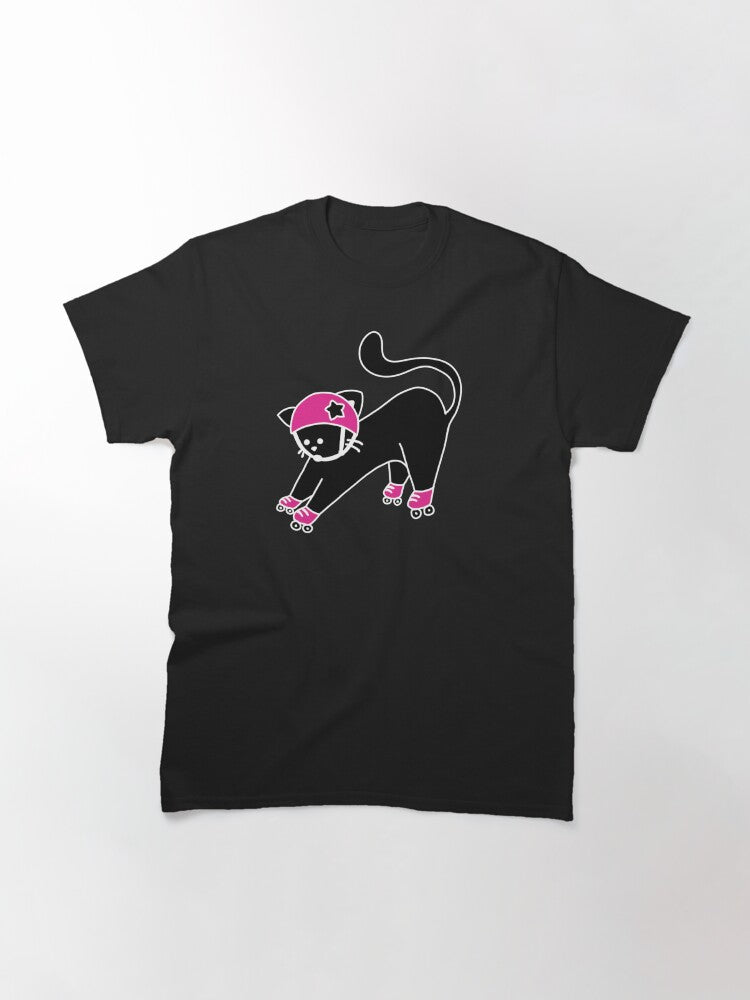 Roller Derby Cat Classic T-Shirt