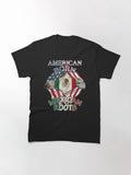 American Born Mexican Roots Proud Usa Flag Love Mexico Classic T-Shirt