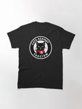 Cats Against Fascism - Bold Black Cat Sticker for Activists, Allies & Rebels Classic T-Shirt