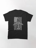 Ea-6b Prowler Military Airplane Vintage Flag Classic T-Shirt