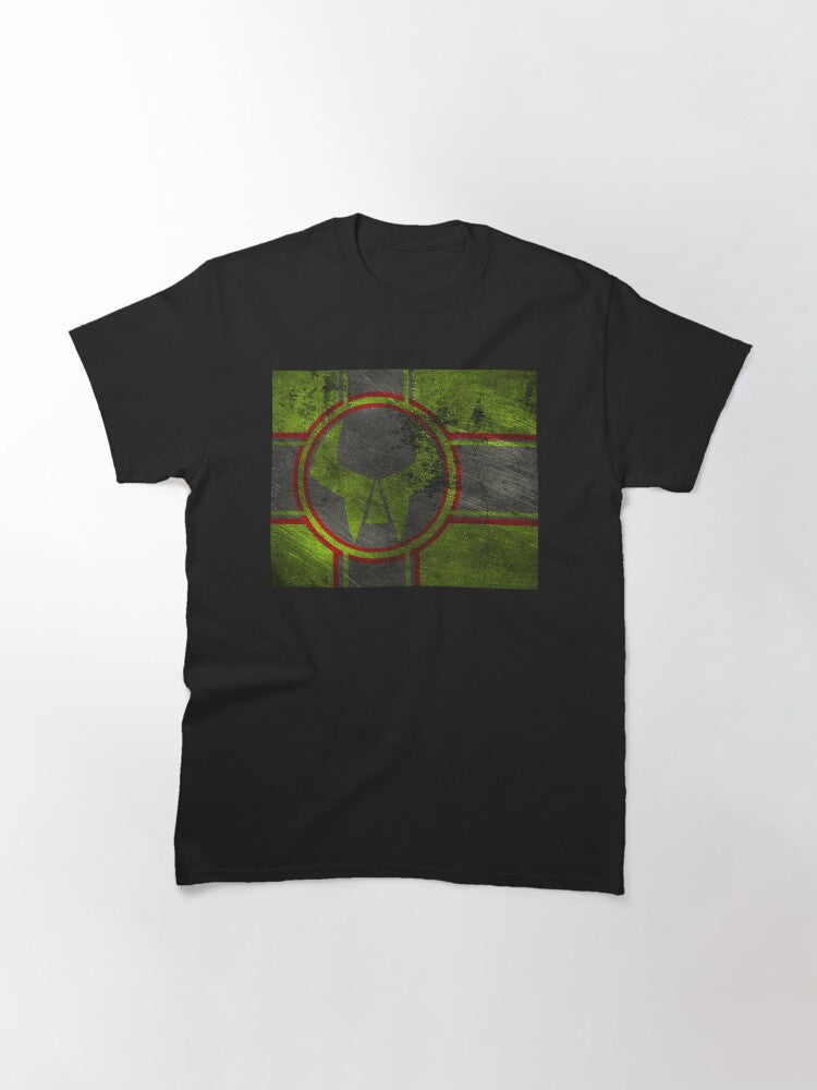 Distressed Villain Kingdoms Flag Classic T Shirt US Trend