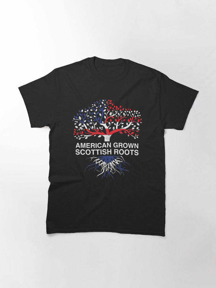 American Grown Scottish Roots - Proud Heritage Classic T-Shirt