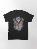Eagle Flag and the Cross: Wings of Freedom, Heart of Faith Classic T-Shirt