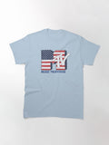 MTV American Flag Patriotic Logo Classic T-Shirt