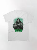 Dr Doomsday Sticker by Classic T Shirt Premium Print