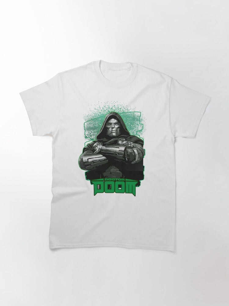 Dr Doomsday Sticker by Classic T Shirt Premium Print