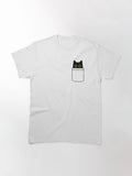 Cute Black Cat in a Pocket the Void Classic T-Shirt