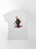 The Politician Pooping on the American Flag Classic T-Shirt